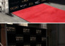 design custom red carpet backdrop, step and repeat from logo